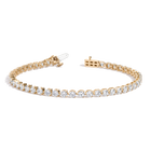 6ct Three-Prong Lab Grown Diamond Tennis Bracelet