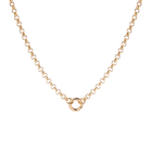 Rolo Chain Charm Necklace