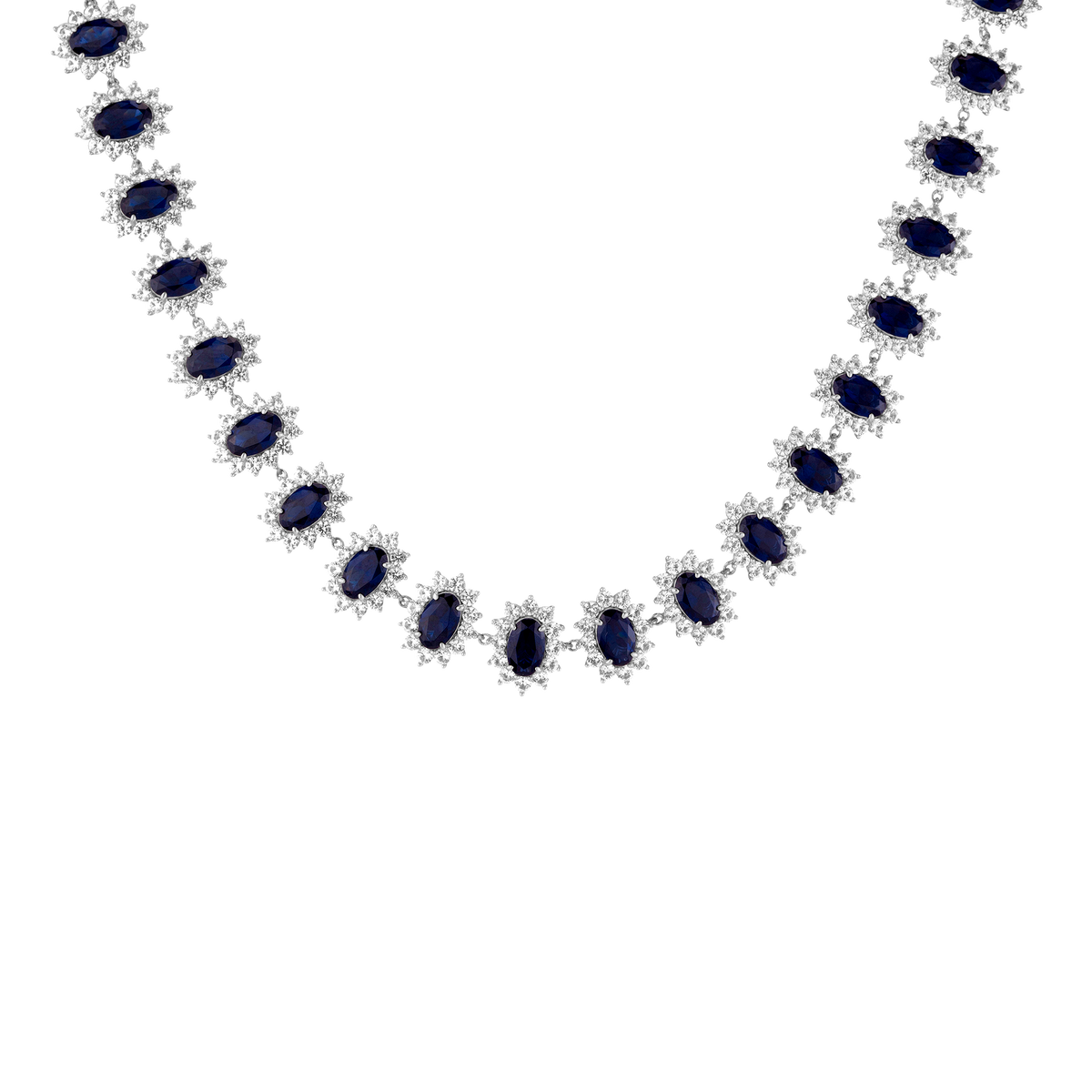 The Diana Necklace Vermeil White Gold 16in First