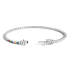 Personalized Lab Grown Diamond Tennis Bracelet