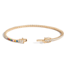 Personalized Lab Grown Diamond Tennis Bracelet 14k Yellow Gold 6in 6.5in 7in 7.5in 1 2 3 4 5 6 7 First