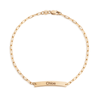 Baby ID Paperclip Chain Bracelet