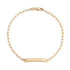 Baby ID Paperclip Chain Bracelet