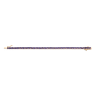 Lab Grown Amethyst Tennis Bracelet