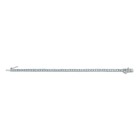 Lab Grown Blue Tourmaline Tennis Bracelet