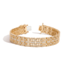 Lab Grown Diamond Watch Bracelet 14k Yellow Gold 6in 6.5in 7in 7.5in 8in First