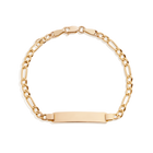 Baby ID Figaro Chain Bracelet