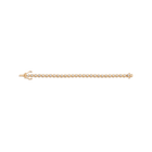 Lab Grown White Sapphire X Estate Tennis Bracelet