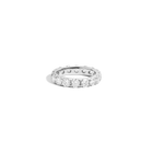 4ct Round Lab Grown Diamond Eternity Ring