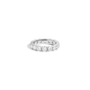 4ct Round Lab Grown Diamond Eternity Ring 14k White Gold First