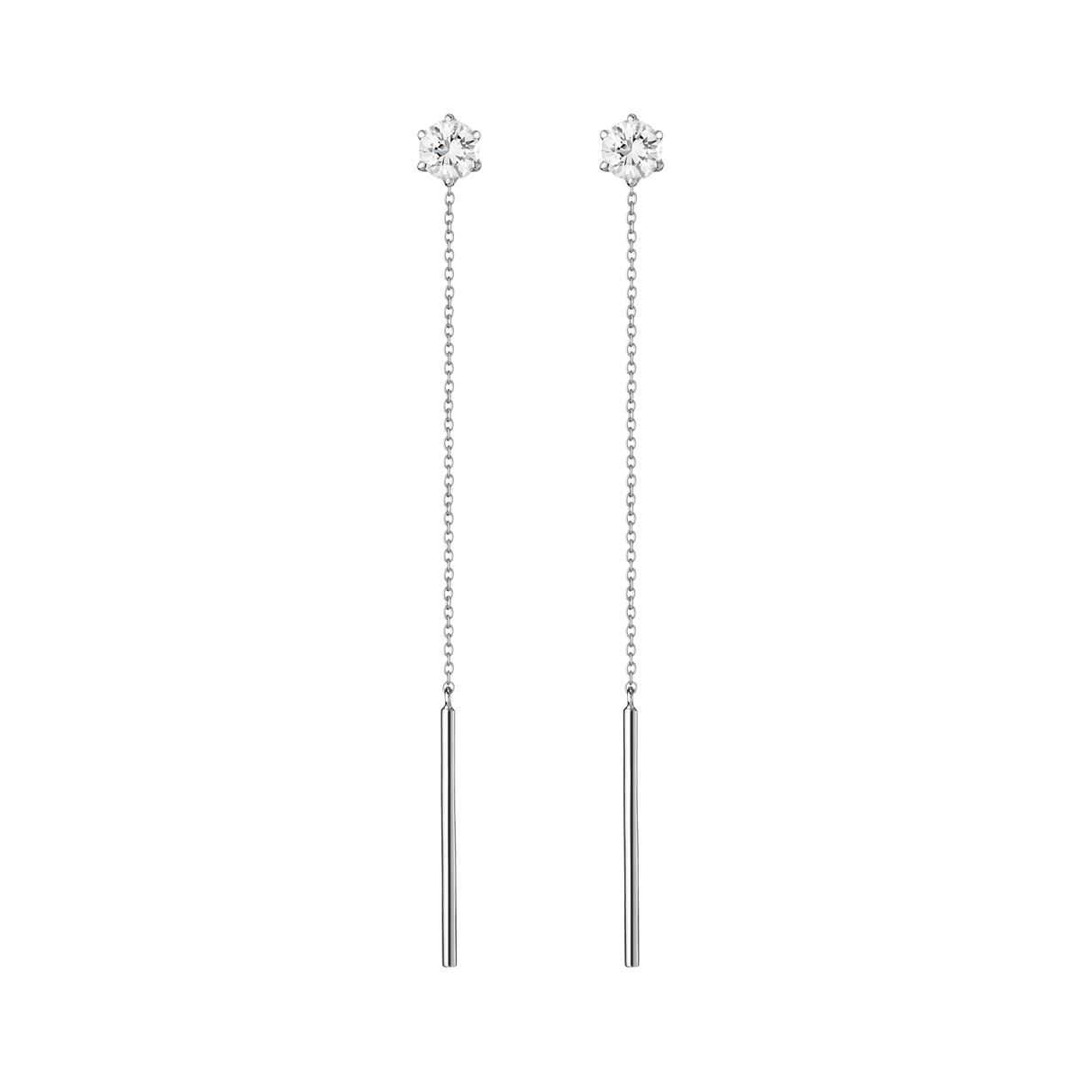 Aurate x Frye: Spur Lariat Earrings Sterling Silver First