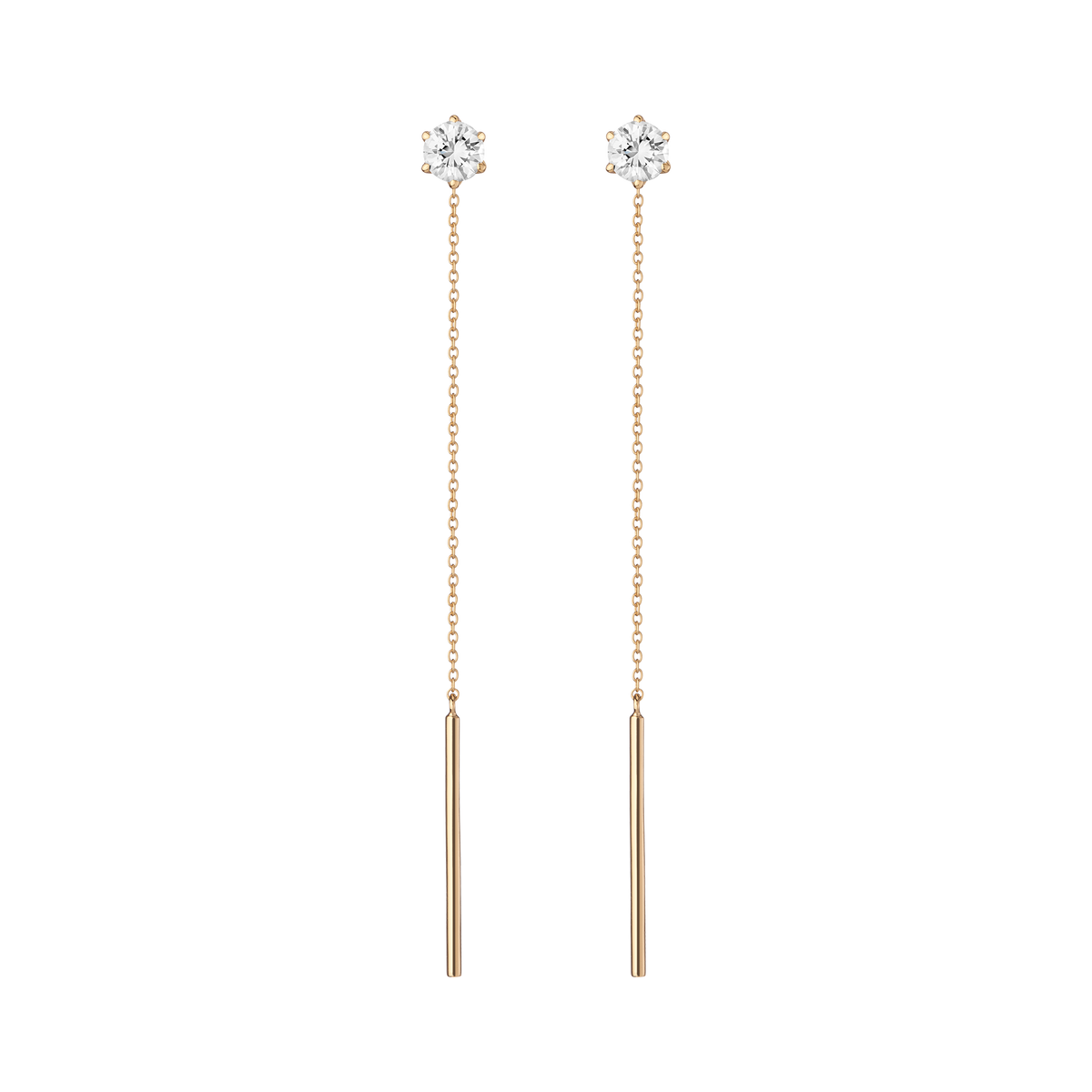 Aurate x Frye: Spur Lariat Earrings Yellow Vermeil First