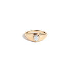 Chunky Lab Grown Diamond Oval Ring