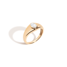 Chunky Lab Grown Diamond Oval Ring