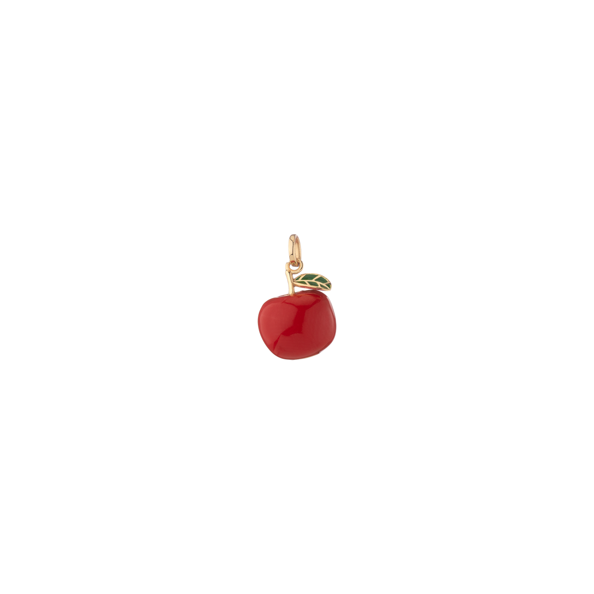 Apple Charm Vermeil Yellow Gold First