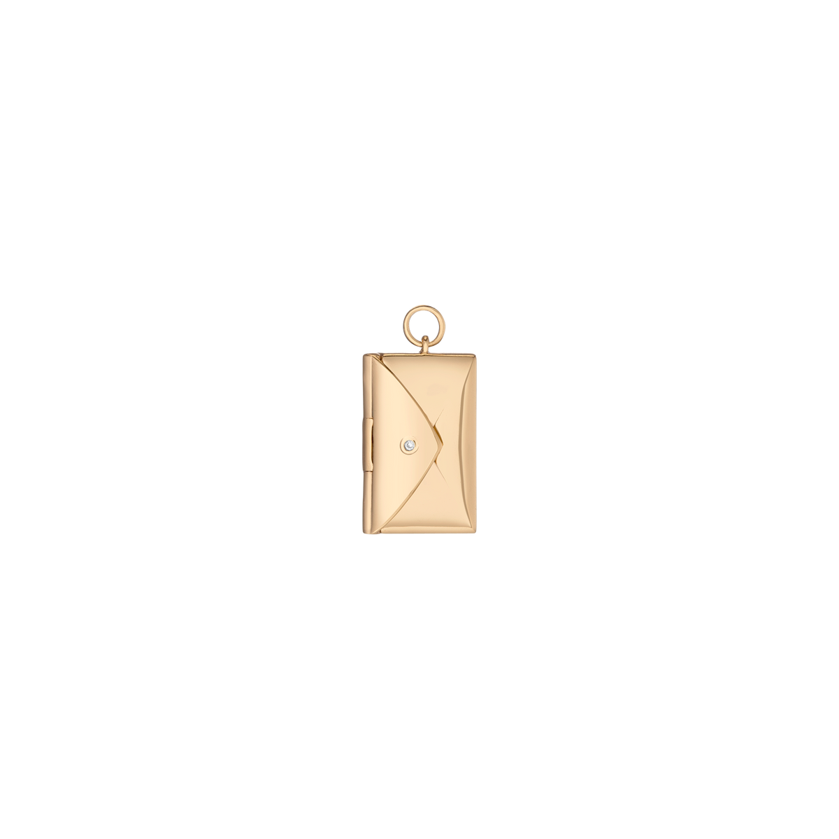 Envelope Charm Vermeil Yellow Gold First