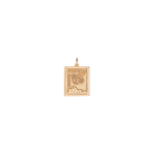 Vintage City Stamp Charm