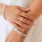 Pavé Lab Grown Diamond Eternity Ring