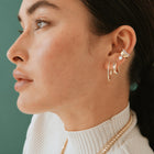 Lab Grown Diamond Hoop Earrings