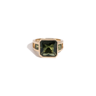 Vintage Green Tourmaline Cocktail Ring