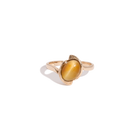 Vintage Lab Grown Cat’s Eye Cabochon Ring