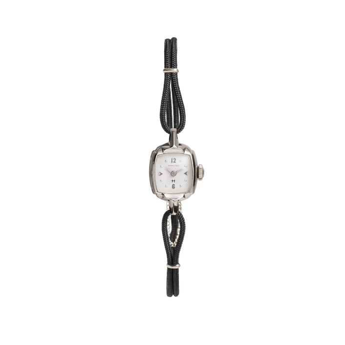 Vintage Hamilton Cocktail Watch 10k White Gold 5.5in 6in 6.5in 7in 7.5in First