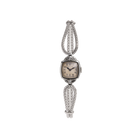 Vintage White Gold Hamilton Cocktail Watch