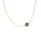 Vintage Pink Kunzite Pearl Necklace