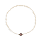 Vintage Pink Kunzite Pearl Necklace