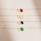 Pearl Toi et Moi Necklace