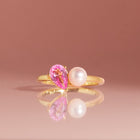 Pearl Toi et Moi Ring