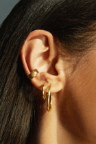 Gold Hoop Earrings - 2mm