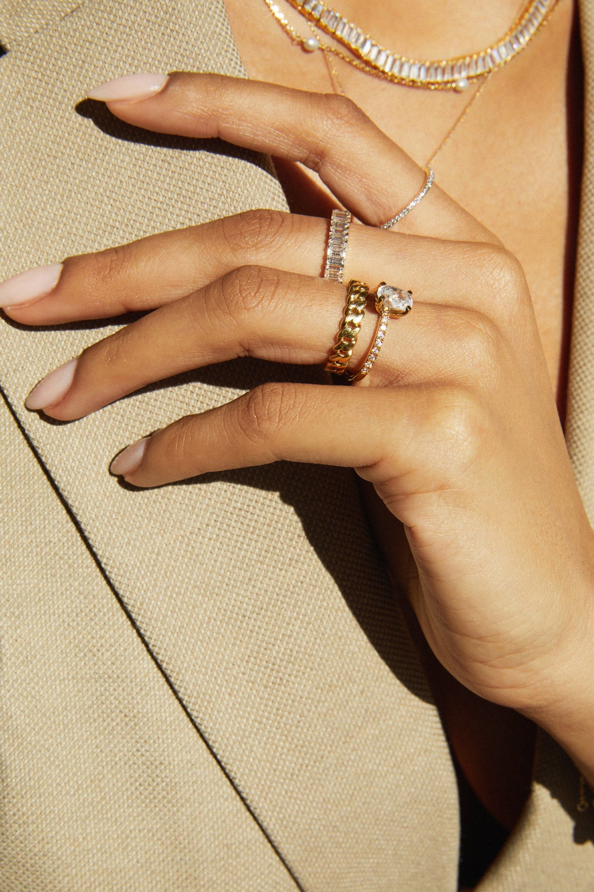 Two-in-One Lab Grown Diamond Eternity Ring