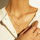 Lab Grown Diamond Butterfly Necklace