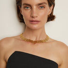 Panther Chain Link Necklace