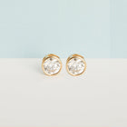 XXL Lab Grown Diamond Bezel Studs