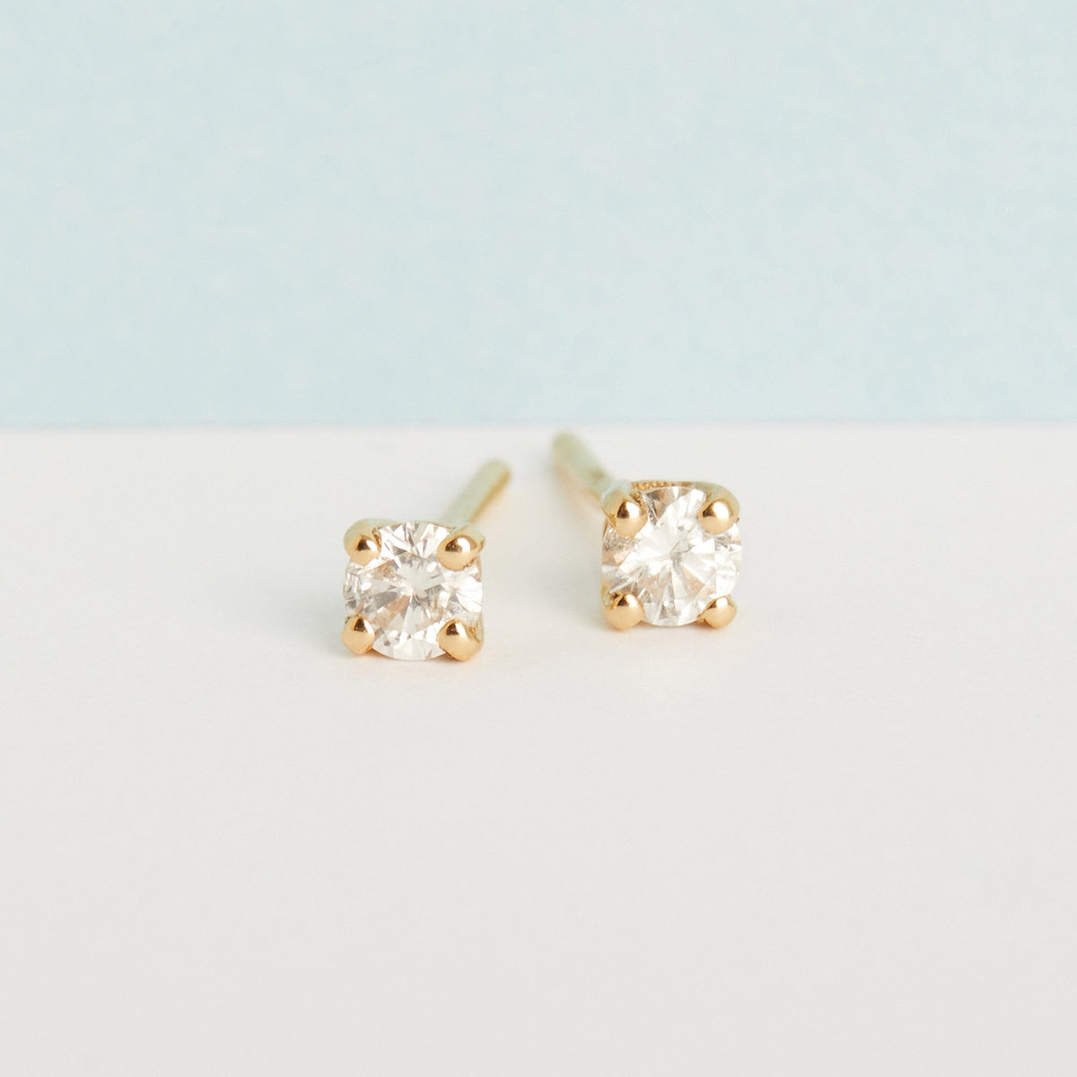 1.00 TCW Cushion Cut shops Man Made Diamond White Single Stud Earring White, Yellow Solid Gold 14k