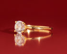 Round Solitaire Diamond Ring
