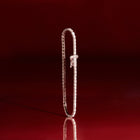 Diamond Cluster Tennis Bracelet
