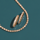 Horizontal Oval Lab Grown Diamond Eternity Ring