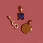 Classic Diamond Letter Pendant