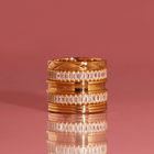 Lab Grown White Sapphire Baguette Eternity Ring