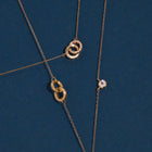 Mini Diamond Bezel Necklace