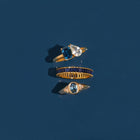 Lab Grown Blue Sapphire Baguette Eternity Ring