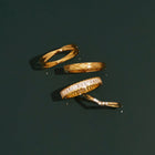 Lab Grown White Sapphire Baguette Eternity Ring