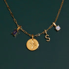 Birthstone Baguette Pendant
