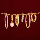 Gold Hoop Earrings - 3mm