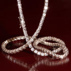 Classic Diamond Tennis Necklace