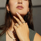 Bold Diamond Baguette Ring