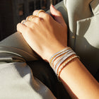 Baguette Lab Grown Diamond Tennis Bracelet
